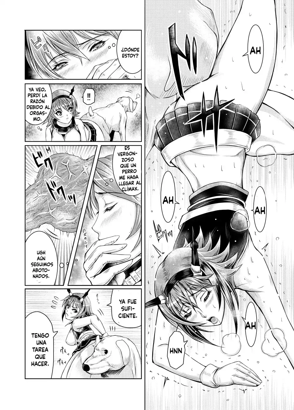 Mutsu es conquistada por un perro - 37