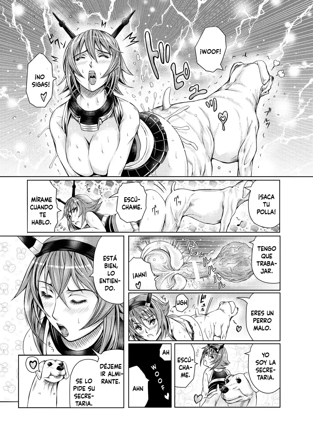 Mutsu es conquistada por un perro - 38