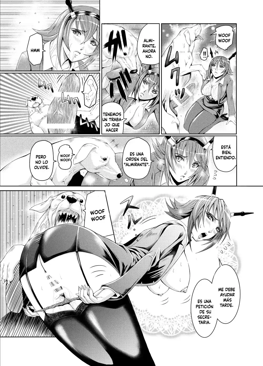 Mutsu es conquistada por un perro - 48